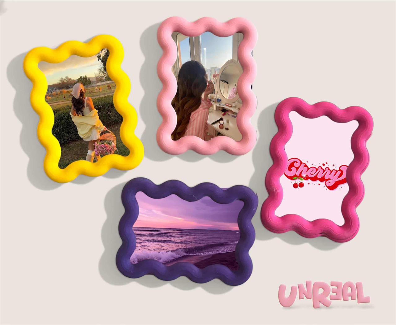 Doodle Fridge Magnet | Cute Fridge Magnet | Pack of 2