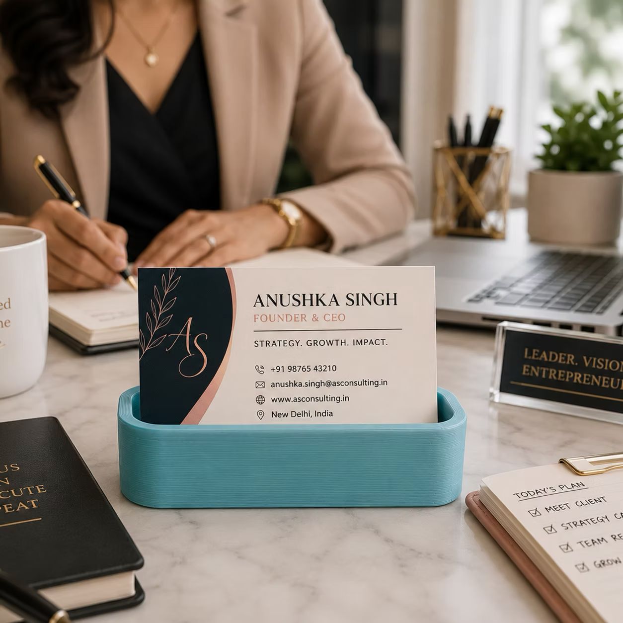 Business Card Holder